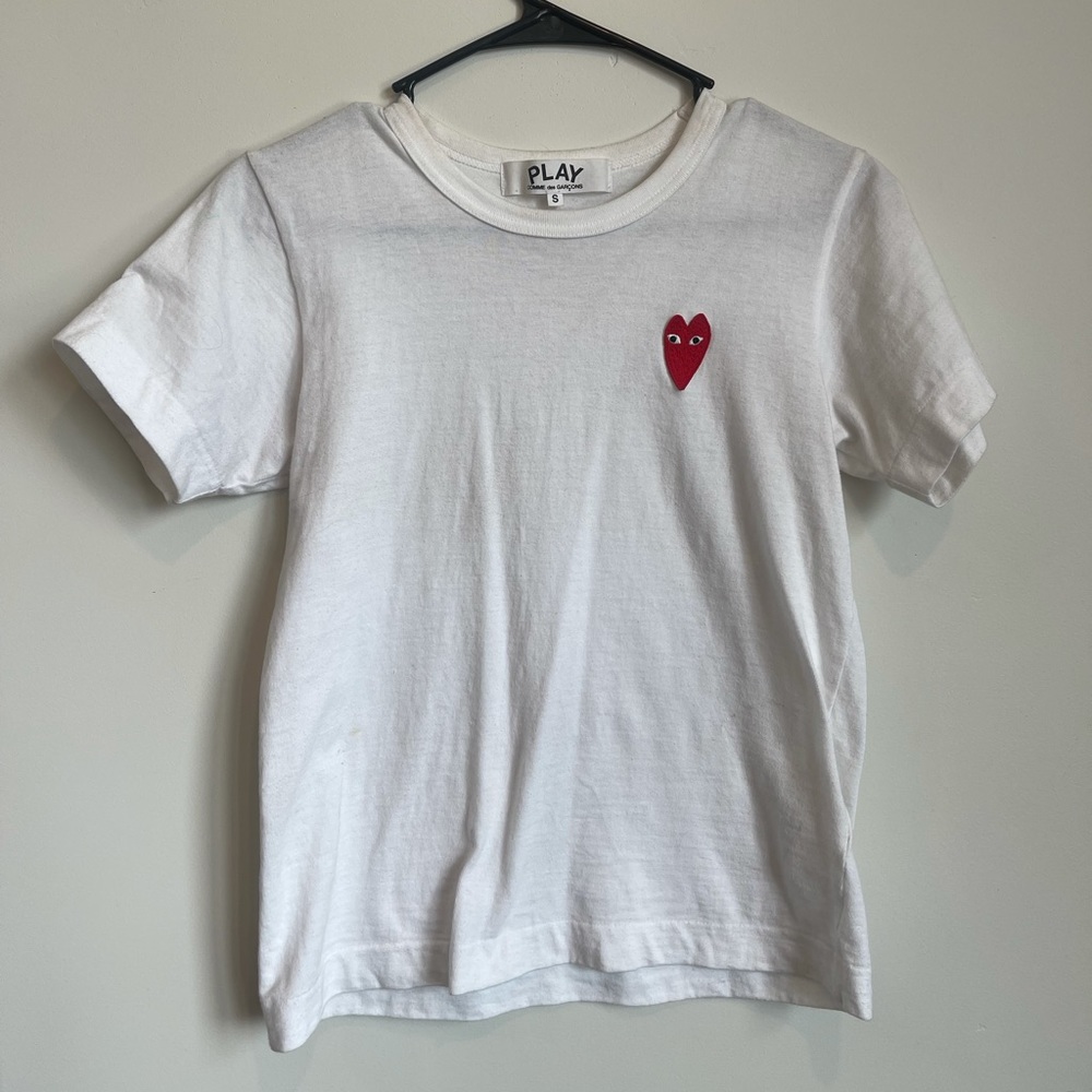 Comme Des Garcons Heart Shirt
